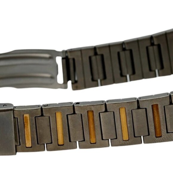 Vintage 1980's Tag Heuer 34.5mm Men's 100M Titanium/ Gold Watch! Ref: 820.213/1! - Picture 7 of 9